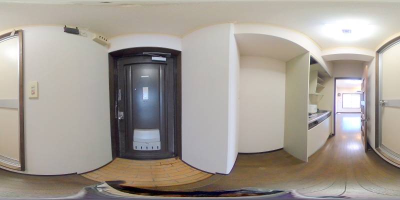 パノラマ画像玄関