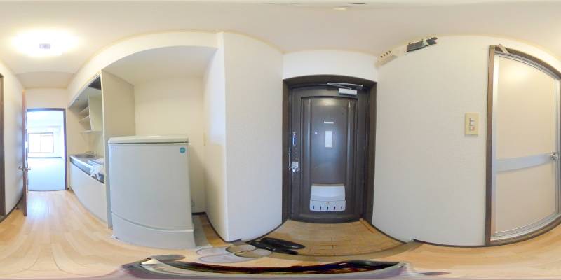 パノラマ画像玄関