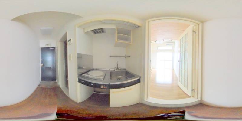 パノラマ画像キッチン