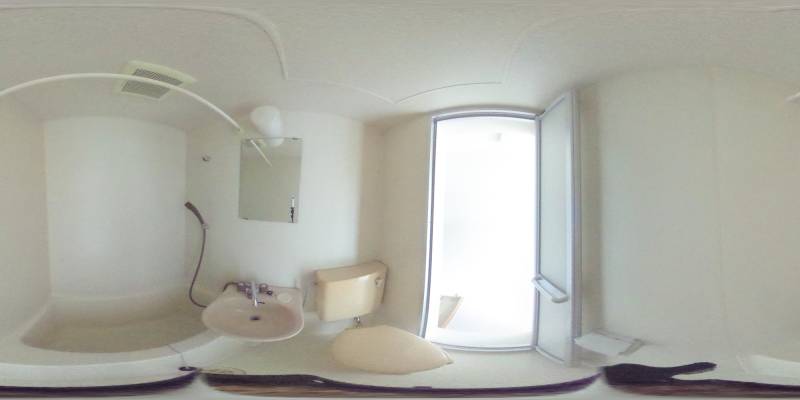 パノラマ画像バスルーム