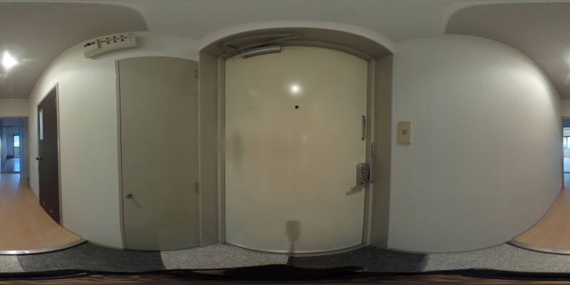 パノラマ画像玄関