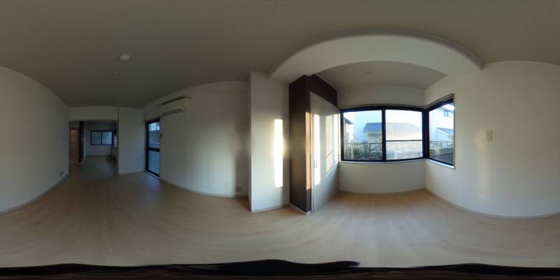 パノラマ画像洋室