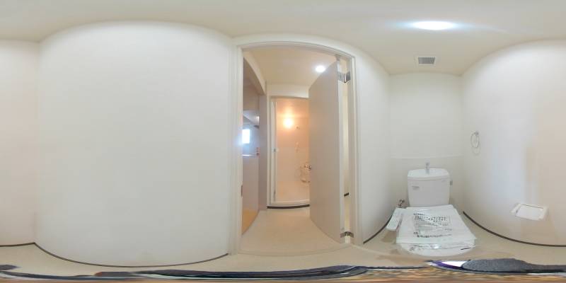 パノラマ画像トイレ