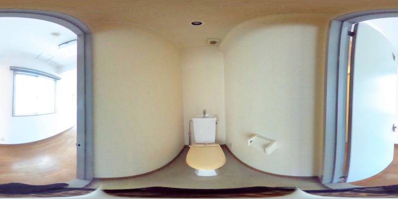 パノラマ画像トイレ