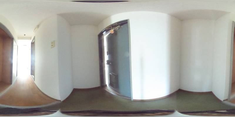 パノラマ画像玄関