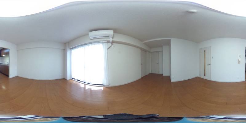 パノラマ画像リビング