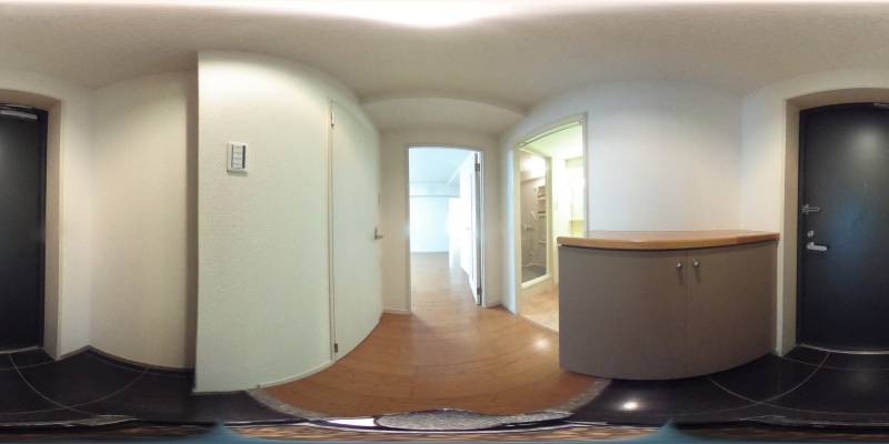 パノラマ画像玄関