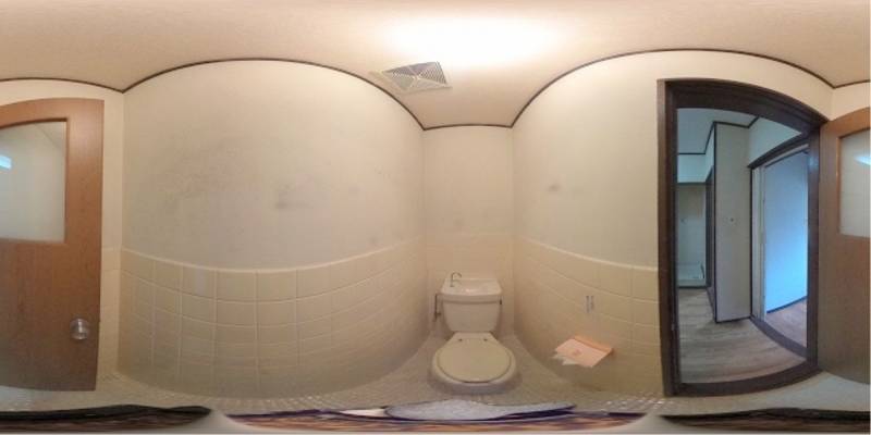 パノラマ画像トイレ