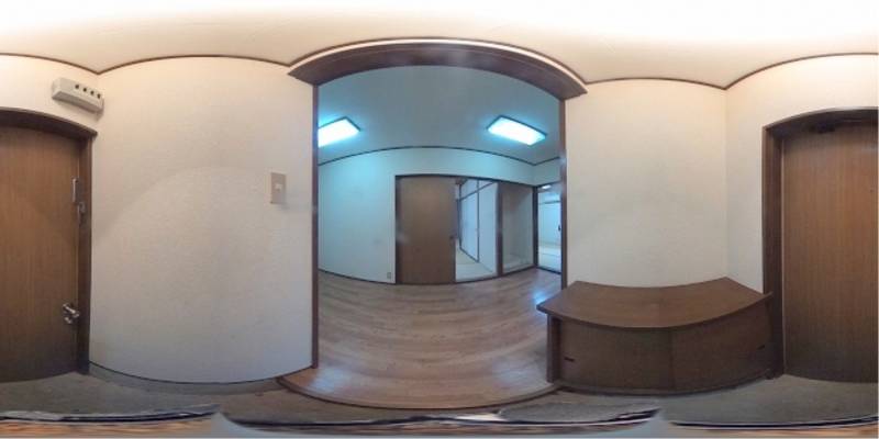 パノラマ画像玄関