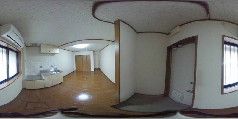 パノラマ画像玄関