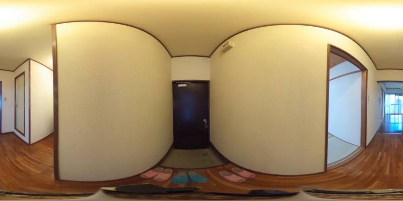 パノラマ画像玄関