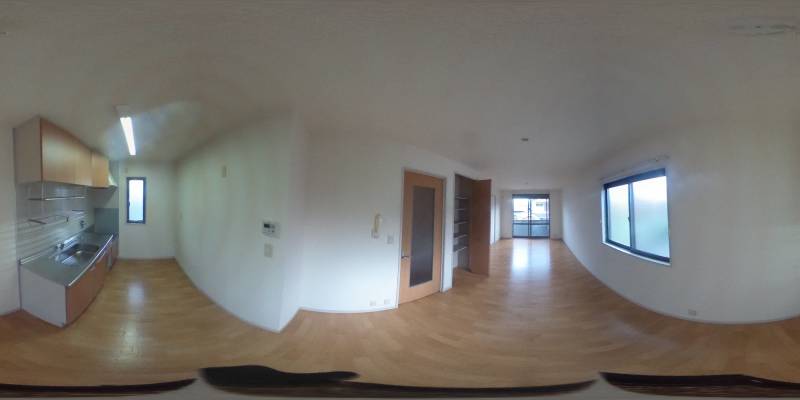 パノラマ画像リビング