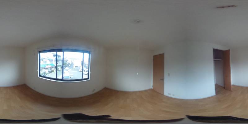 パノラマ画像洋室