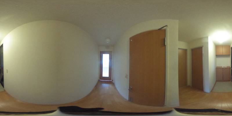 パノラマ画像玄関