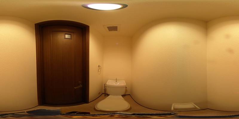 パノラマ画像トイレ