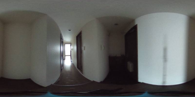 パノラマ画像玄関