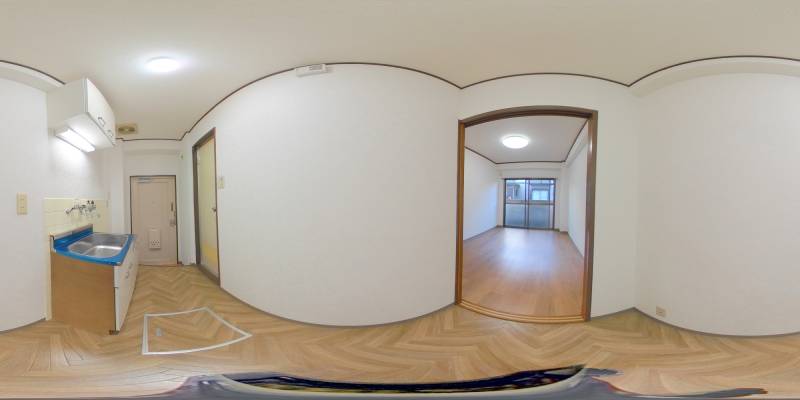 パノラマ画像キッチン