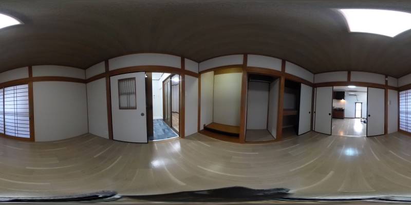 パノラマ画像洋室