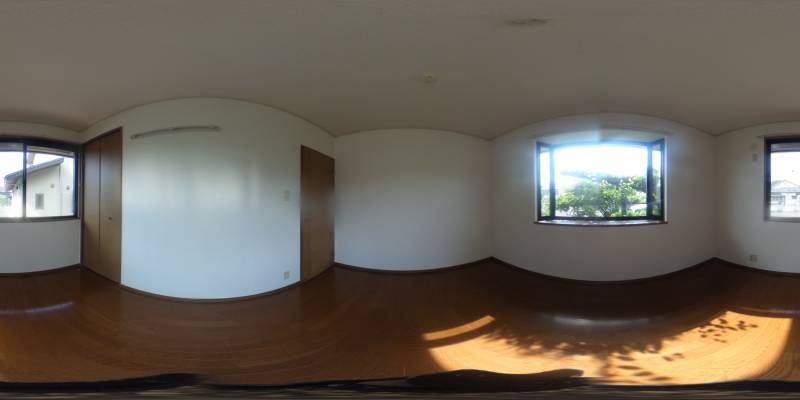 パノラマ画像洋室