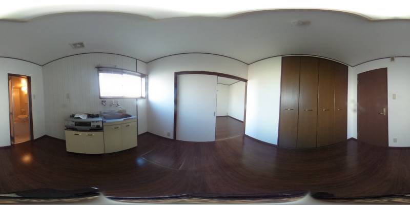 パノラマ画像キッチン