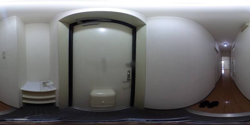 パノラマ画像玄関
