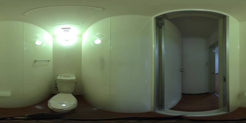 パノラマ画像トイレ