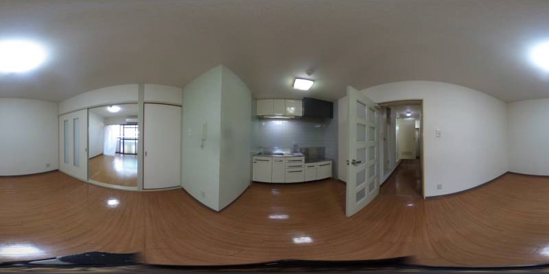 パノラマ画像リビング