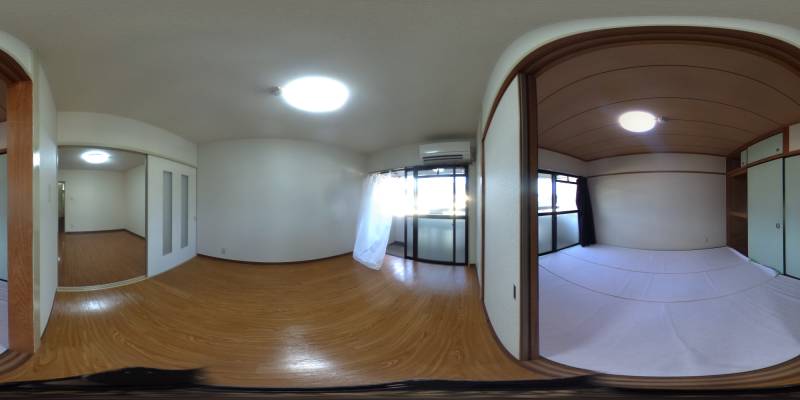 パノラマ画像洋室