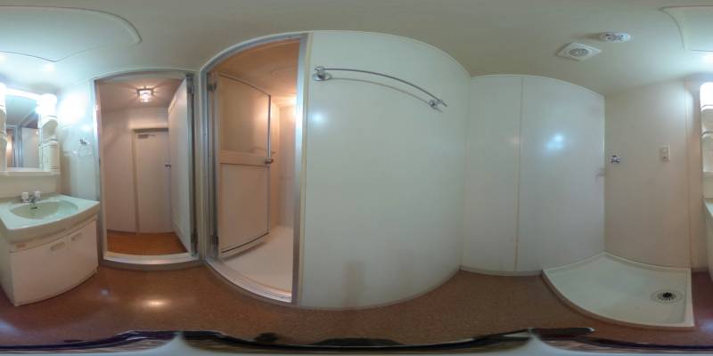 パノラマ画像洗面所