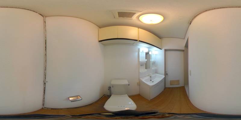 パノラマ画像トイレ