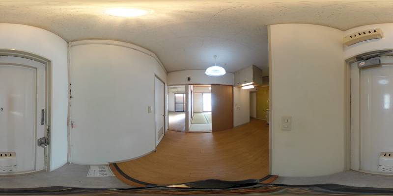 パノラマ画像玄関