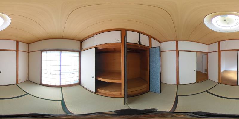 パノラマ画像収納