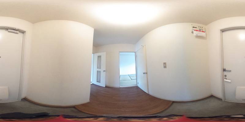 パノラマ画像玄関