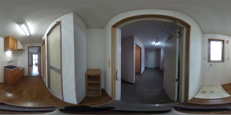 パノラマ画像玄関