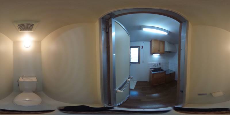 パノラマ画像トイレ