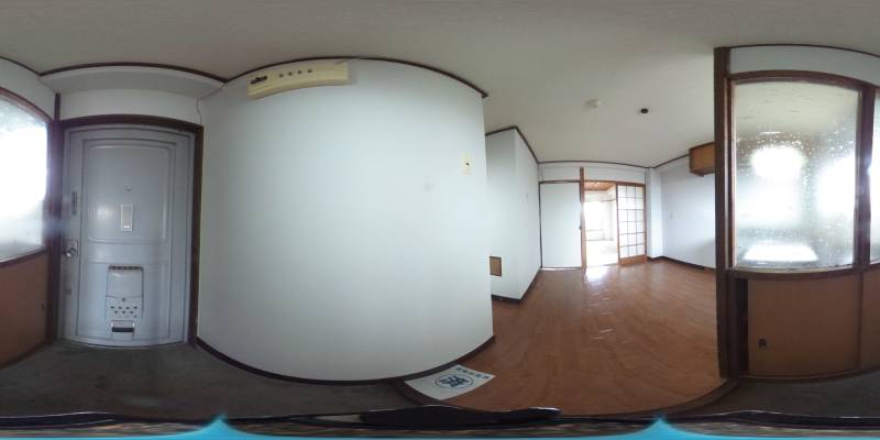 パノラマ画像玄関