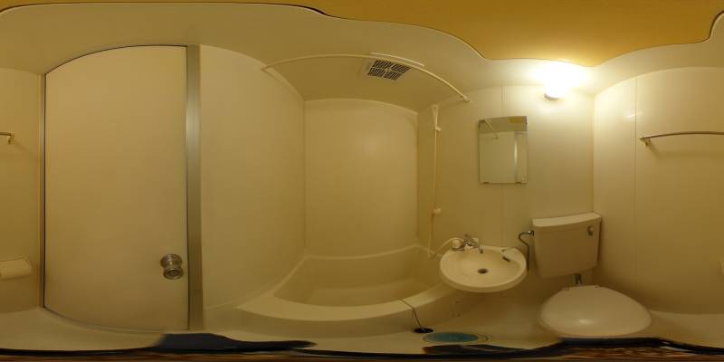 パノラマ画像バスルーム