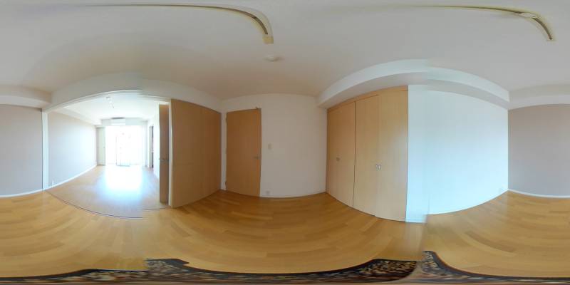 パノラマ画像洋室