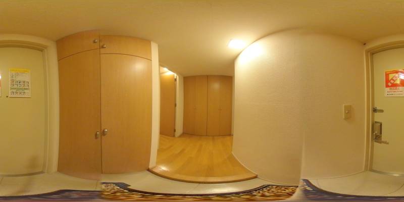 パノラマ画像玄関