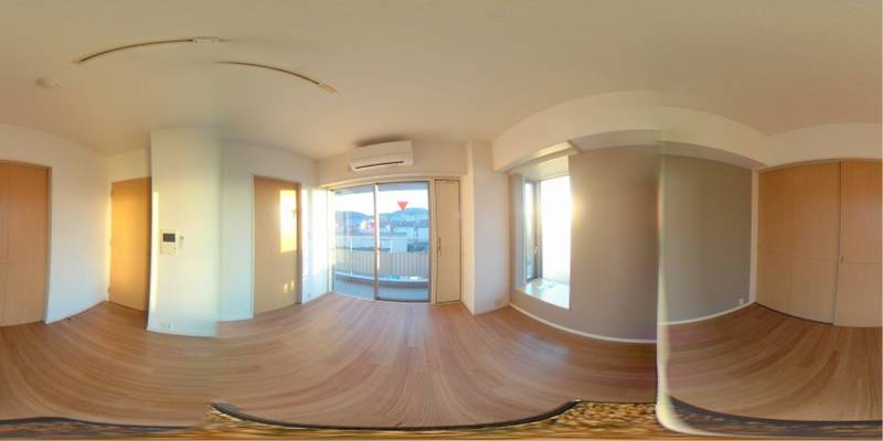 パノラマ画像リビング