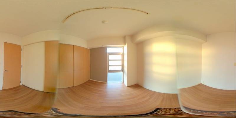 パノラマ画像洋室