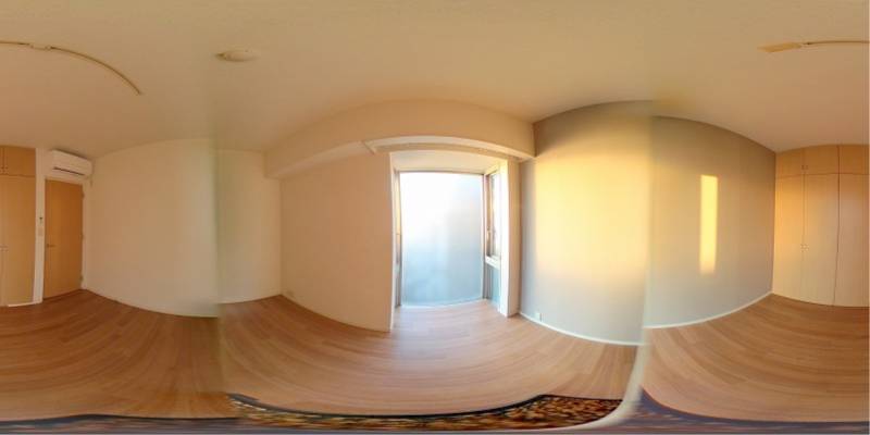 パノラマ画像洋室