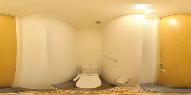 パノラマ画像トイレ