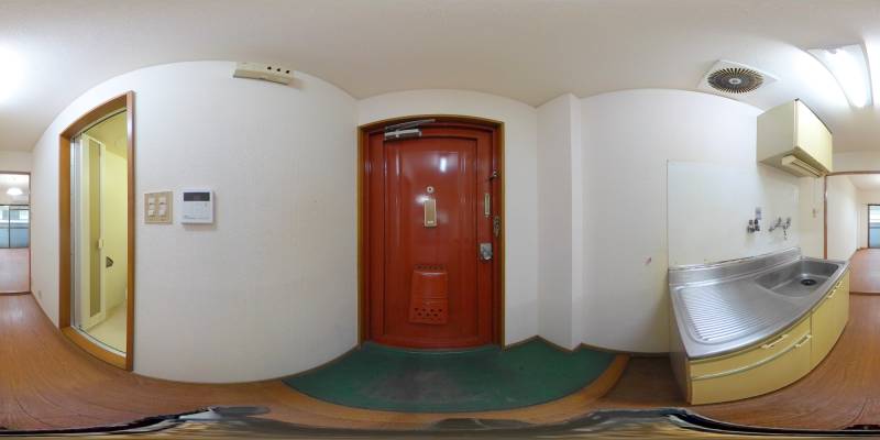 パノラマ画像玄関