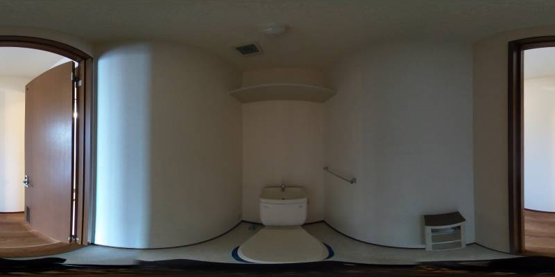 パノラマ画像トイレ