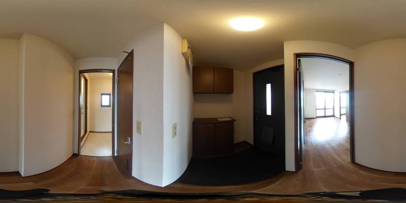 パノラマ画像玄関