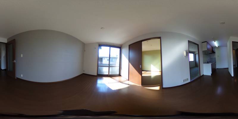 パノラマ画像リビング