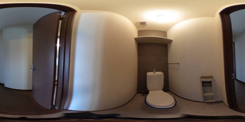 パノラマ画像トイレ