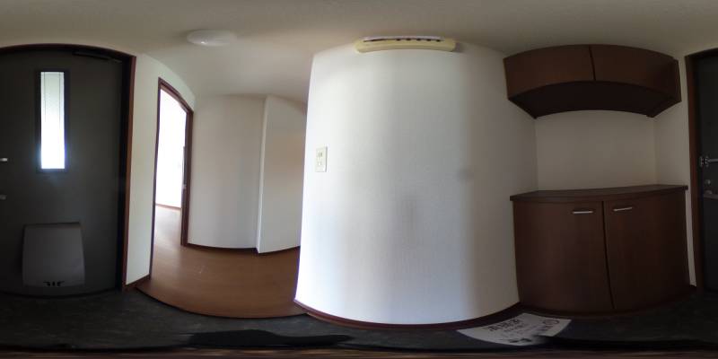 パノラマ画像玄関