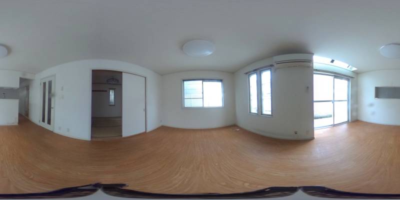 パノラマ画像リビング